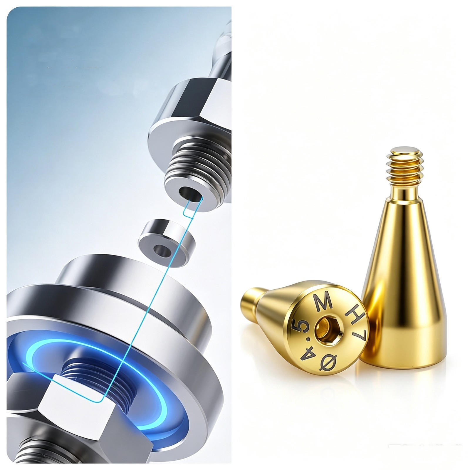 US Dental Healing Abutment Cover Screw Mini Regular Compatible Osstem Hiossen ET