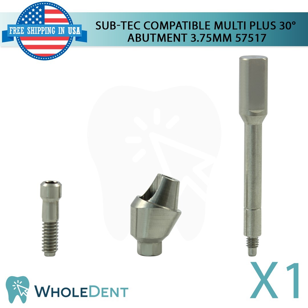 1x Dental Titanium Angulated 30° Multi Unit Prosthetic BEGO® Compatible 57517
