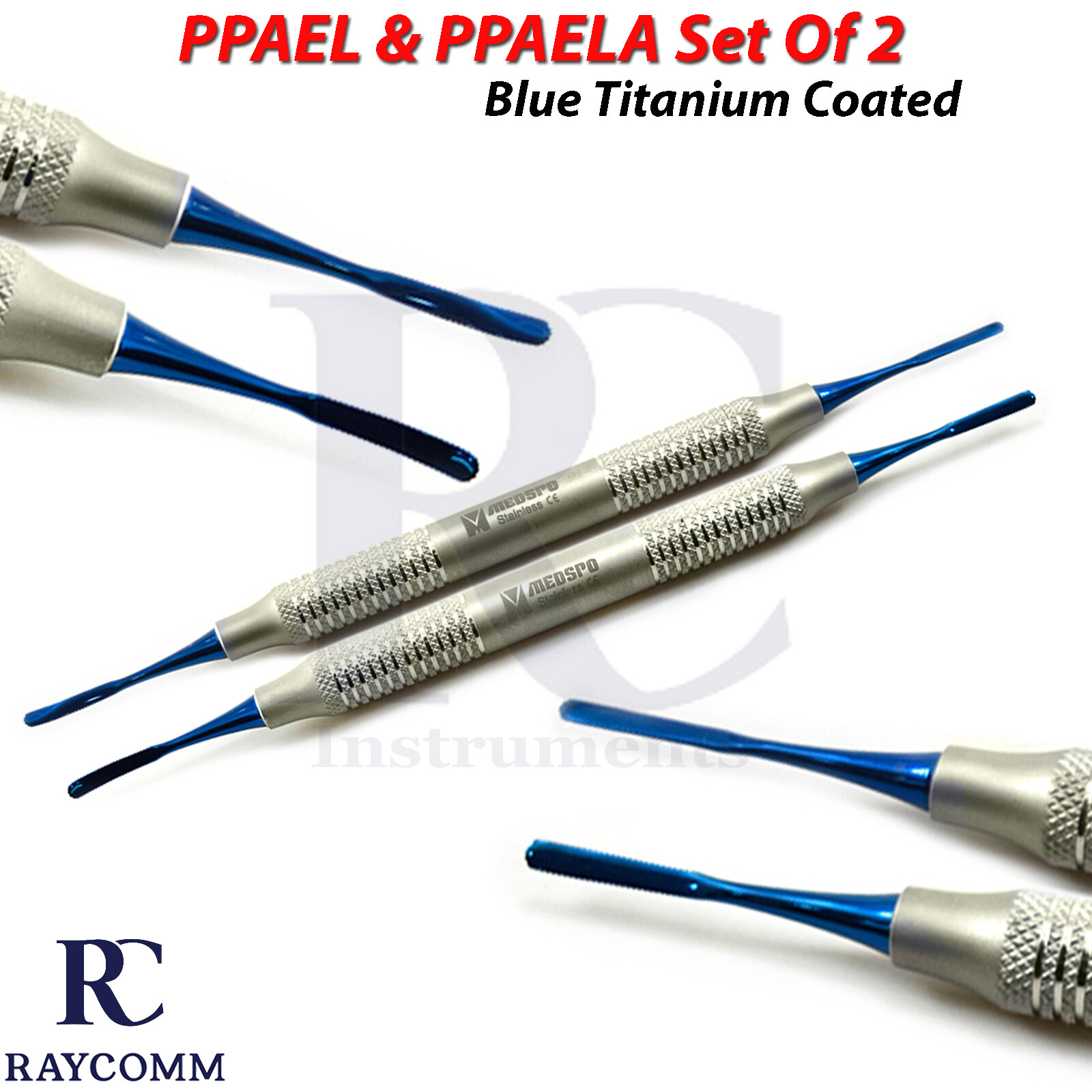 Dental Sinus Lift Instruments Titanium PPAEL & PPAELA Oral Surgery Set Of 2