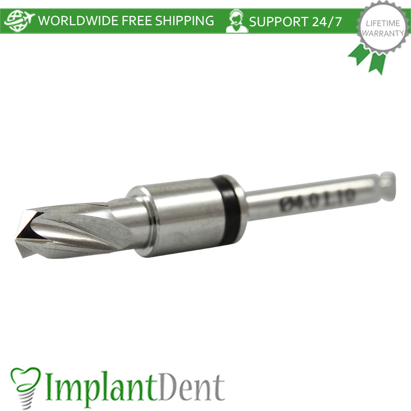 1 Straight Drill Integral Stopper Ø4.0, External Irrigation Dental Tool Sur gery