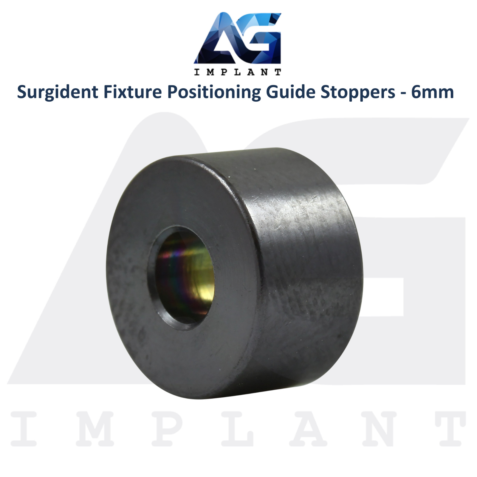 Dental Fixture Positioning Guide Stoppers Precise Depth Control Stainless Steel