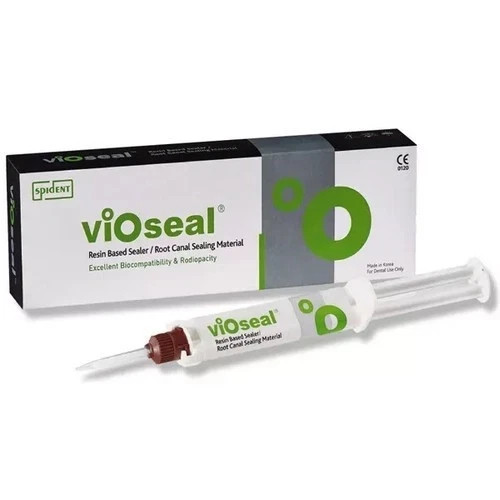 Spident Vioseal Resin-Based Root Canal Sealing Material 10 gm Dual Syr Free Ship