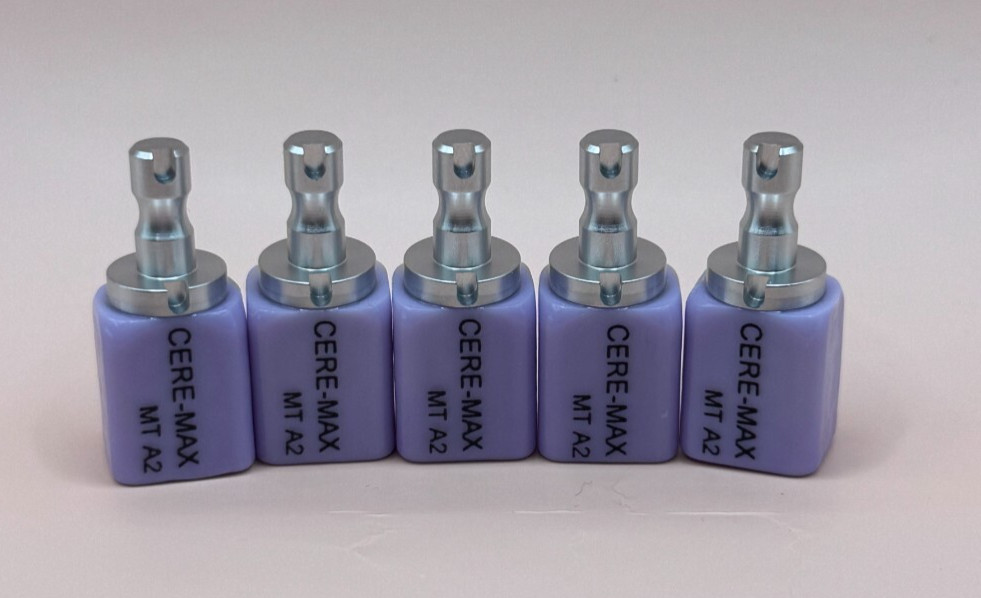 5 Pcs/Box MT C14 A2 Dental Glass Ceramic Lithium Dislicate Cerec Emax CAD CAM