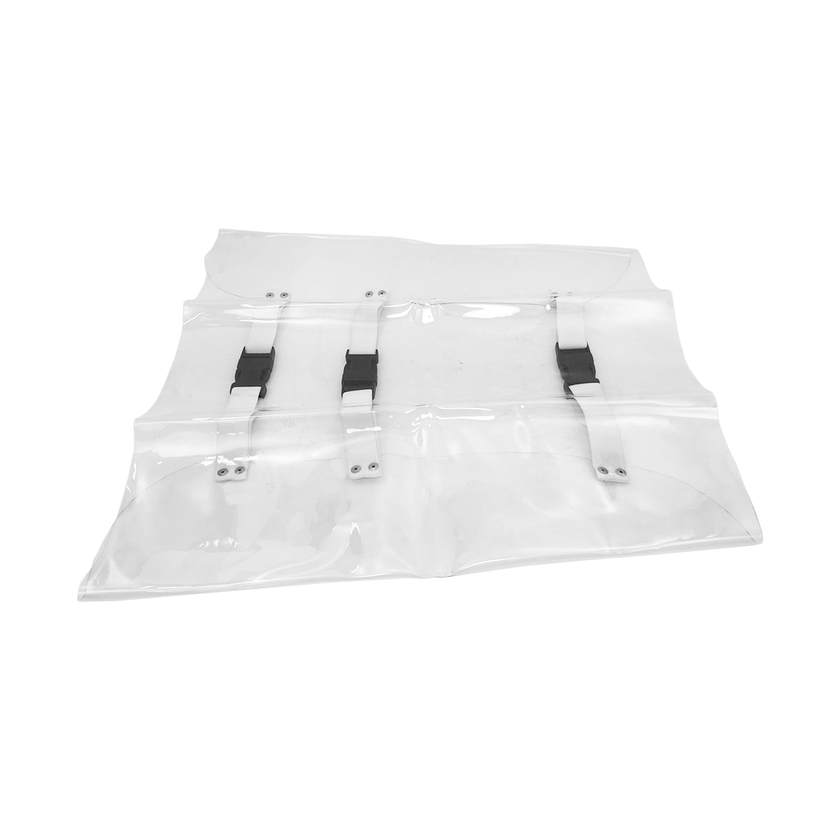 Dental Chair Toe Cover Clear Vinyl w/ Elastic Clip Universal Belmont Adec