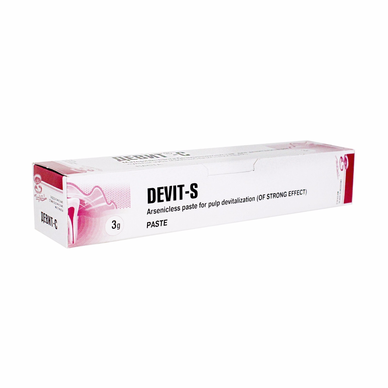 Dental Devit-S Endodontic Devitalizer Paste Root Canal Treatment 3gr
