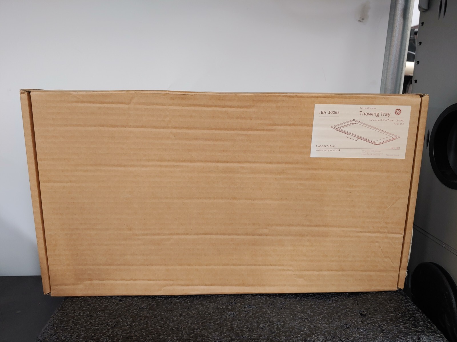 GE HEALTHCARE CYTIVA TBA 30065 Pack of 2 Thawing Trays