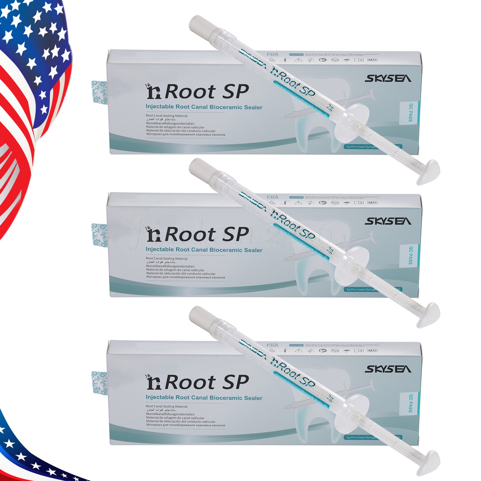 2g SP Dental Injectable Root Canal Bioceramic Sealer Endodontic Sealing Filling