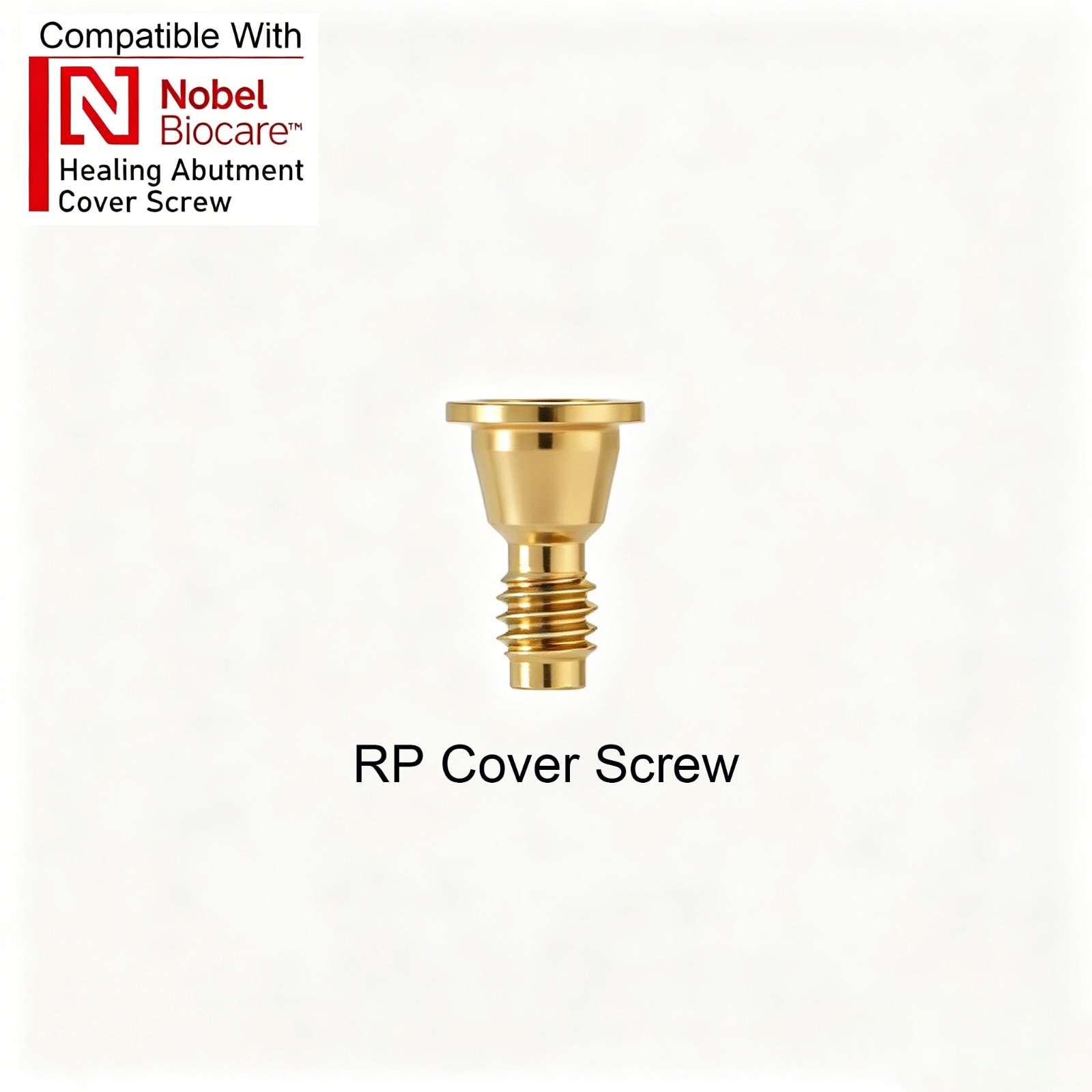 US 5Pcs Dental Healing Abutment ∅3.6 ∅5.0 ∅6.0 Fit Nobel Active Biocare NP/RP