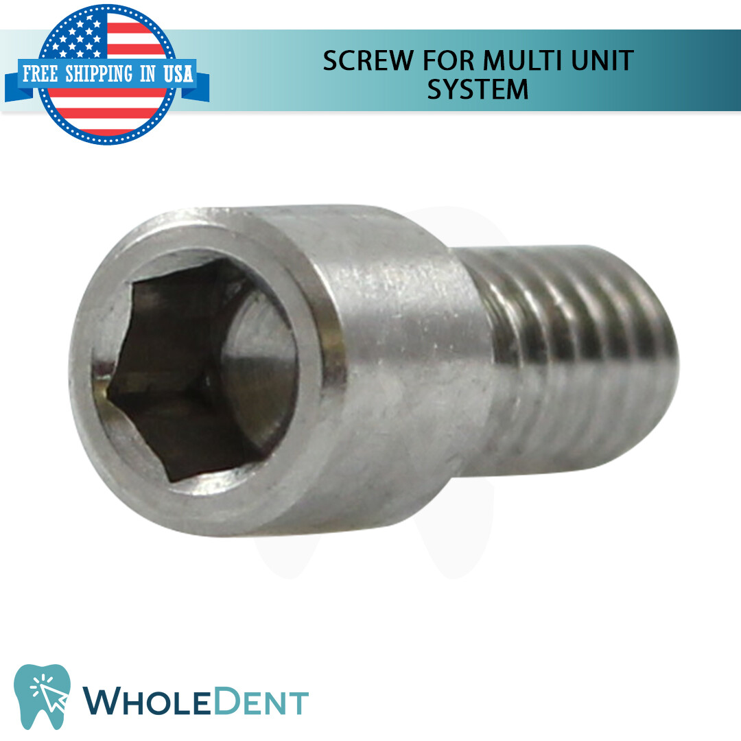 NP Conical Connection Straight Multi Unit 1.6mm Scan Body Titanium Base Set