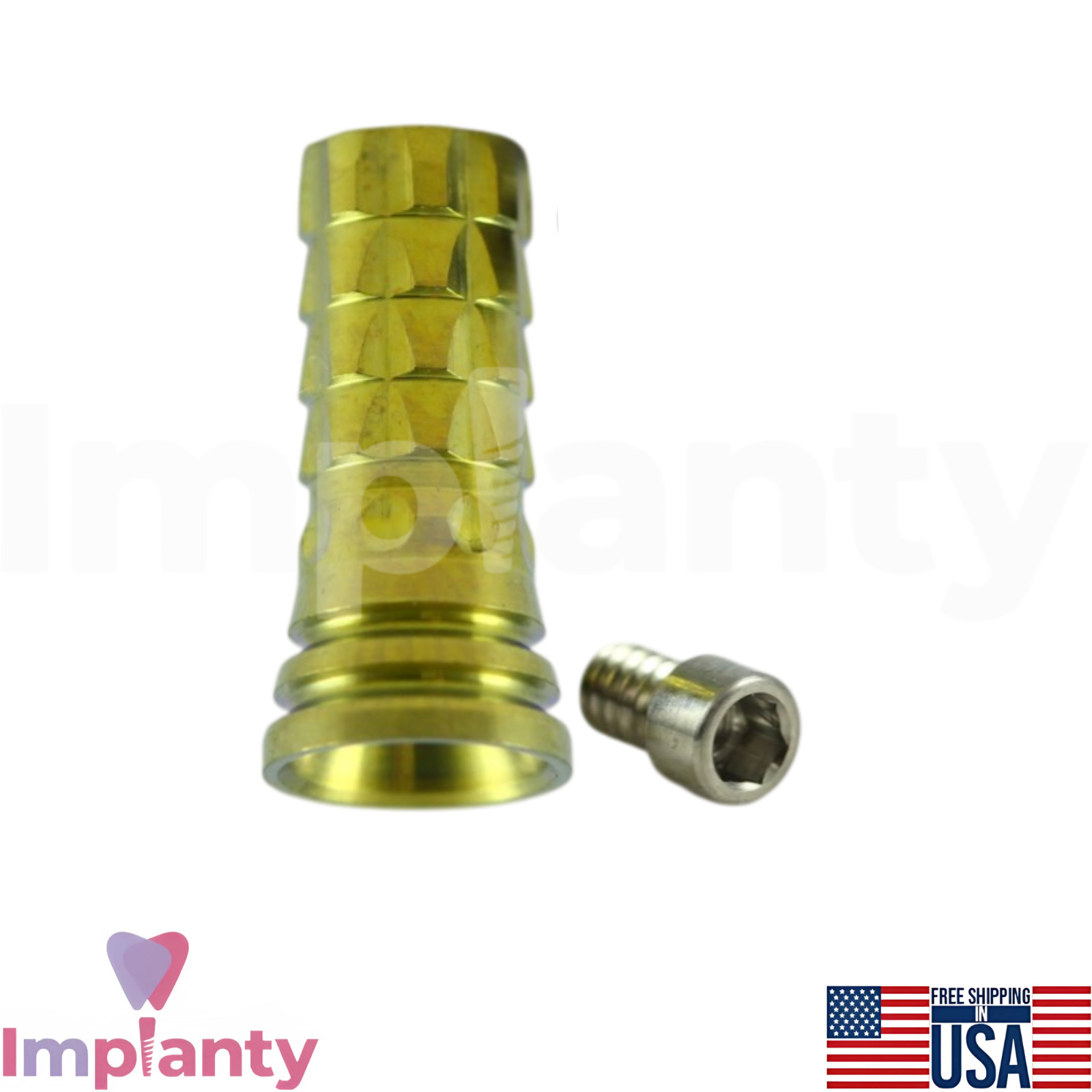 Multi Unit Temporary Titanium Cylinder Ø4.8mm MIS® Compatible System Lab