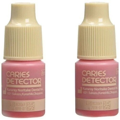 Kuraray Caries Detector 2 x 6ml Bottle FREE SHIPING