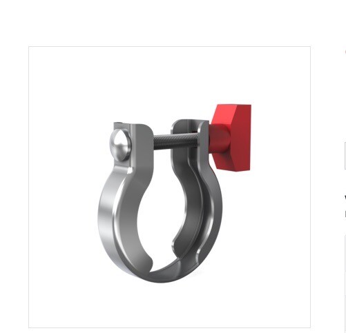 EDWARDS NW25 NW20 Stainless Clamping Ring Red Wing Nut for RV3 Pump C10514401
