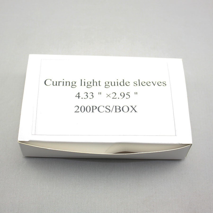 200 Pcs Dental Curing Light Head Tip Protective Sleeves Disposable 4.33″ X 2.95″