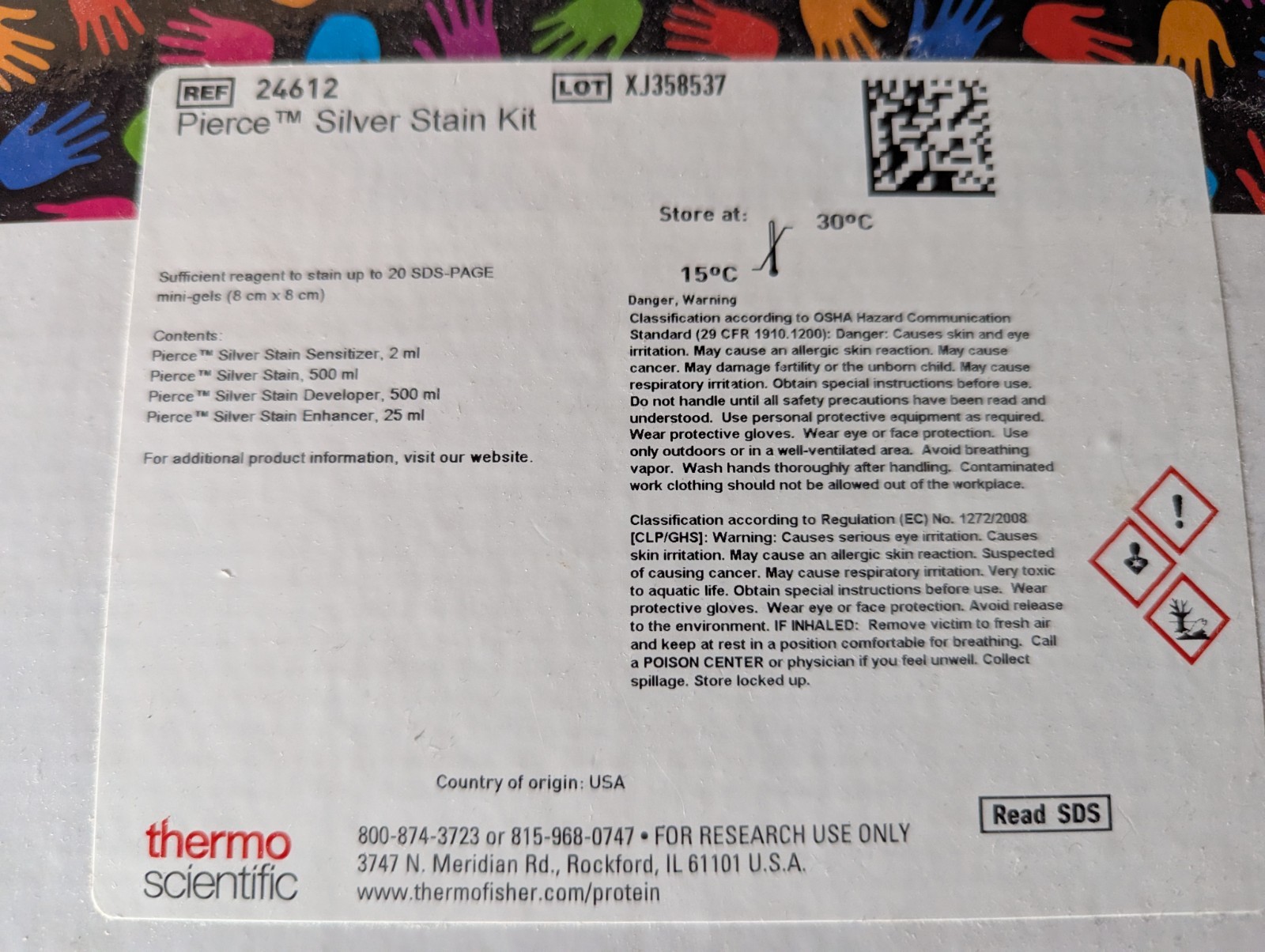 Thermo Scientific 24612 Pierce Silver Stain Kit