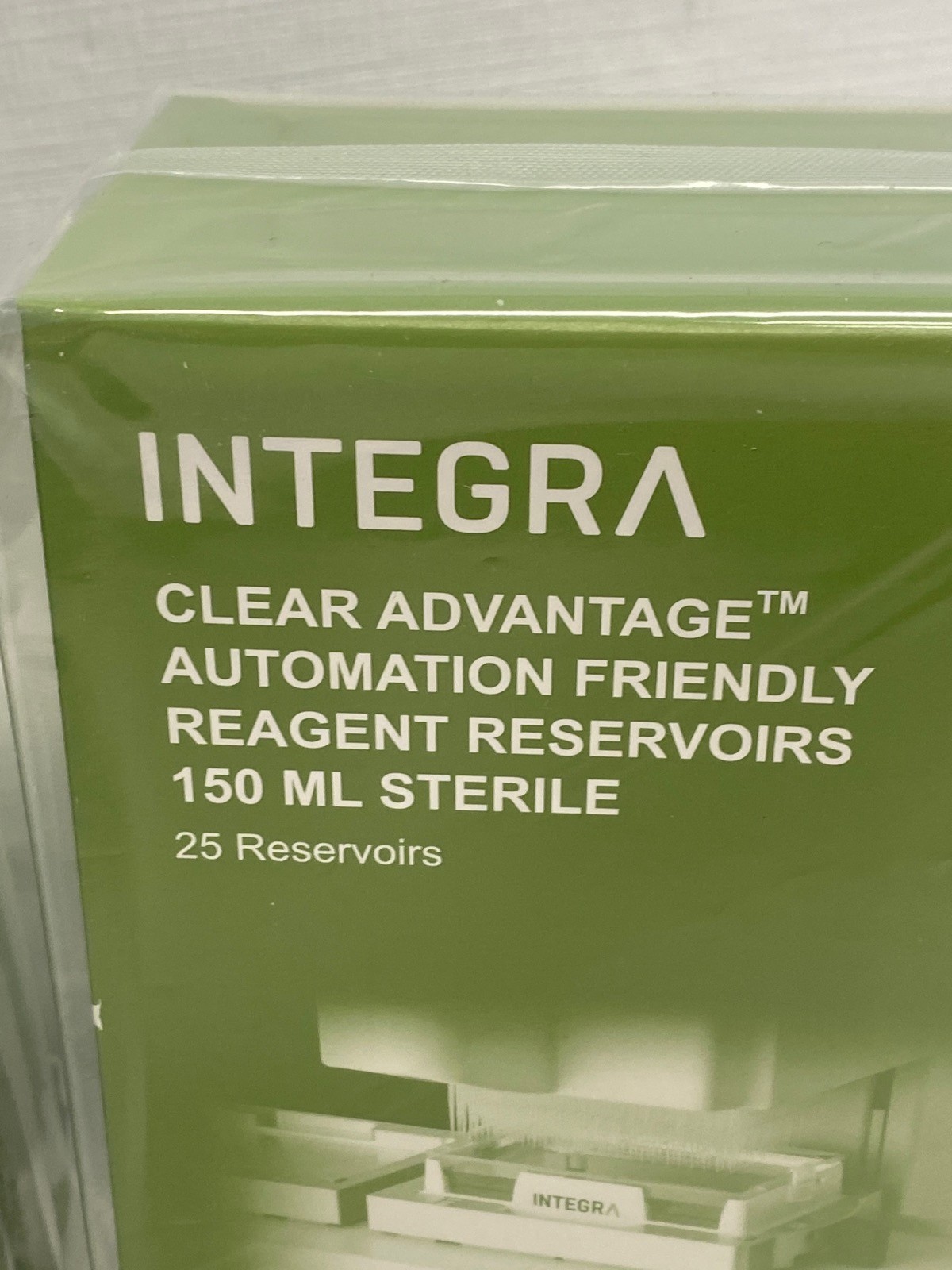 (90) INTEGRA 150mL Clear Advantage Automation Friendly Reagent Reservoirs 6318