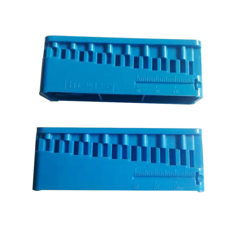 1 Set Dental Instrument Root Canal Endo Block Files Measurement Measuring Ruler