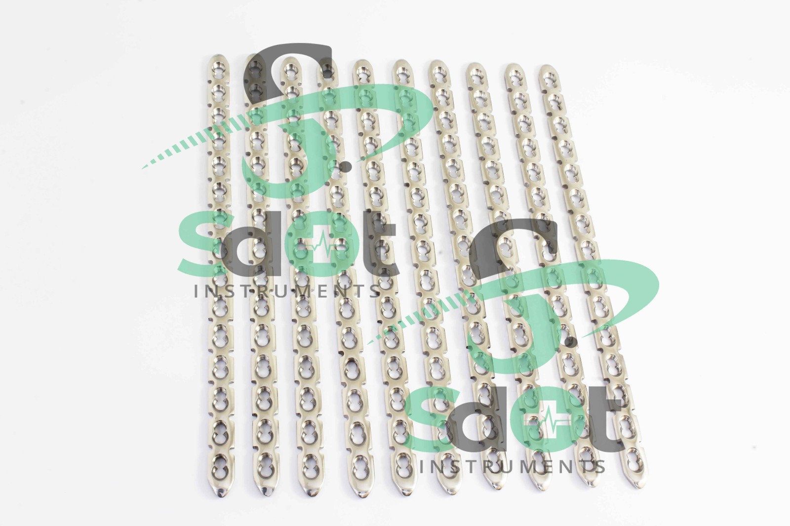 2.0mm LCP Reconstruction Plates Set of 10 PCs 316L Steel By SdOt Instruments