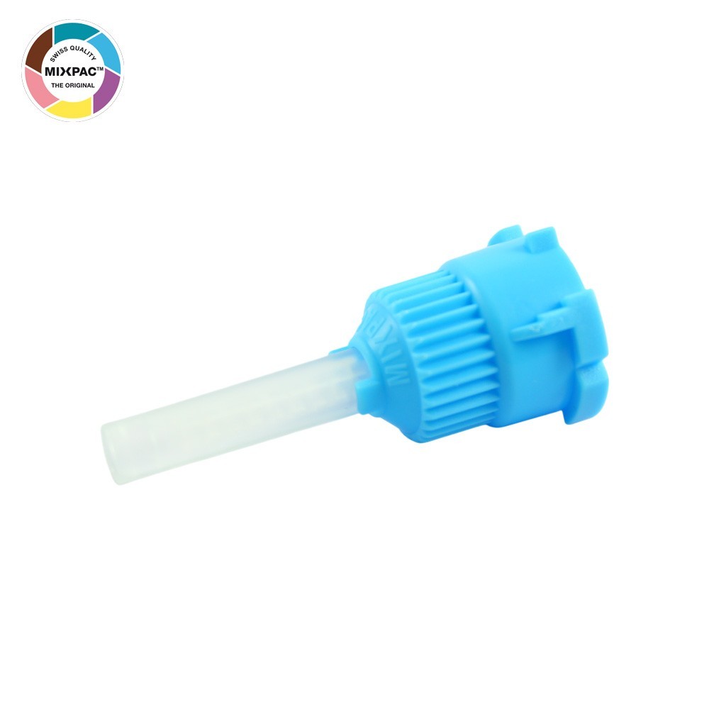 Medmix MIXPAC Light Blue T-Mixer Mixing Tips D Outlet 42.5mm 1:1 & 2:1 Ratio