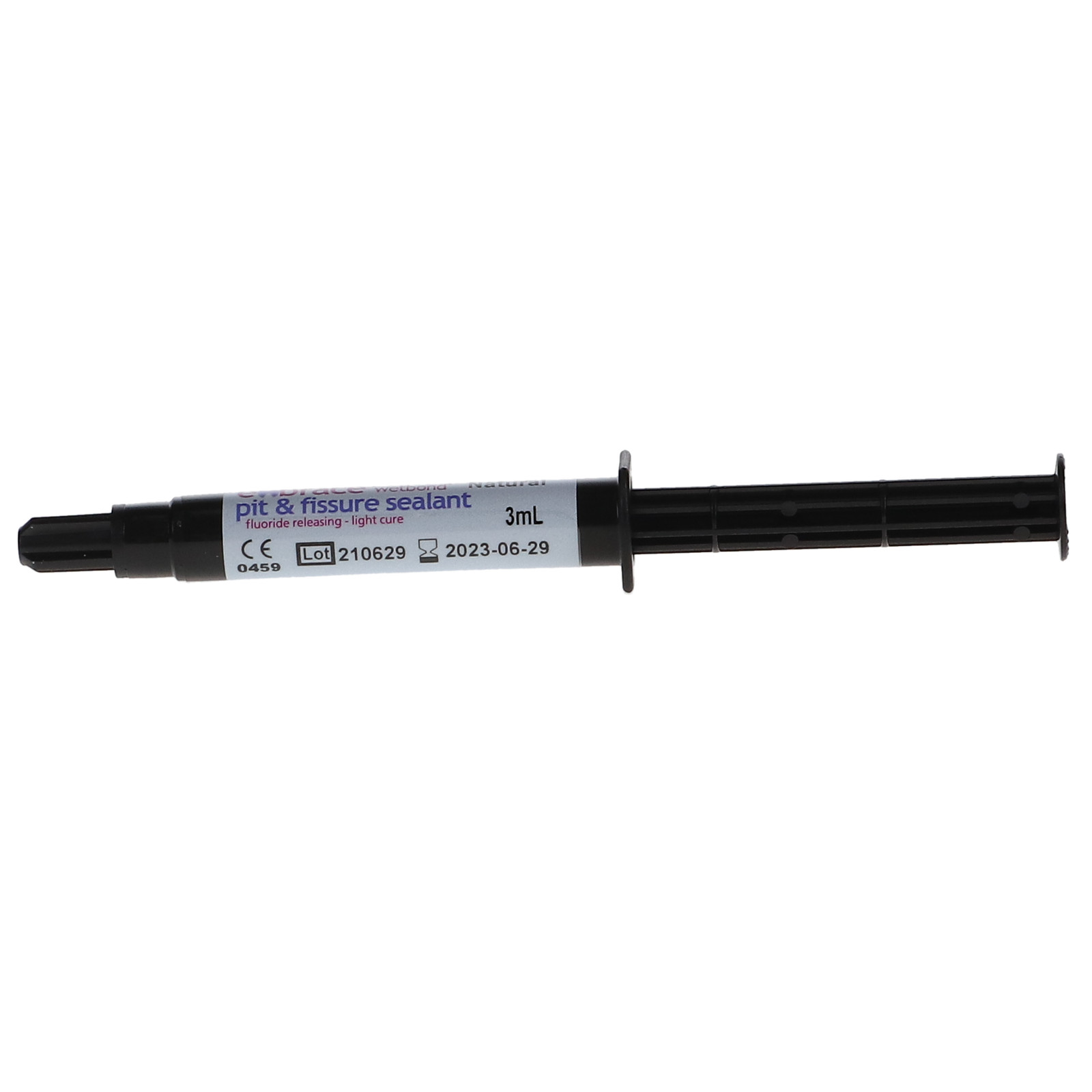 Pulpdent EMS3 EMBRACE WetBond Pit & Fissure Sealant Syringe 3 mL Natural Shade