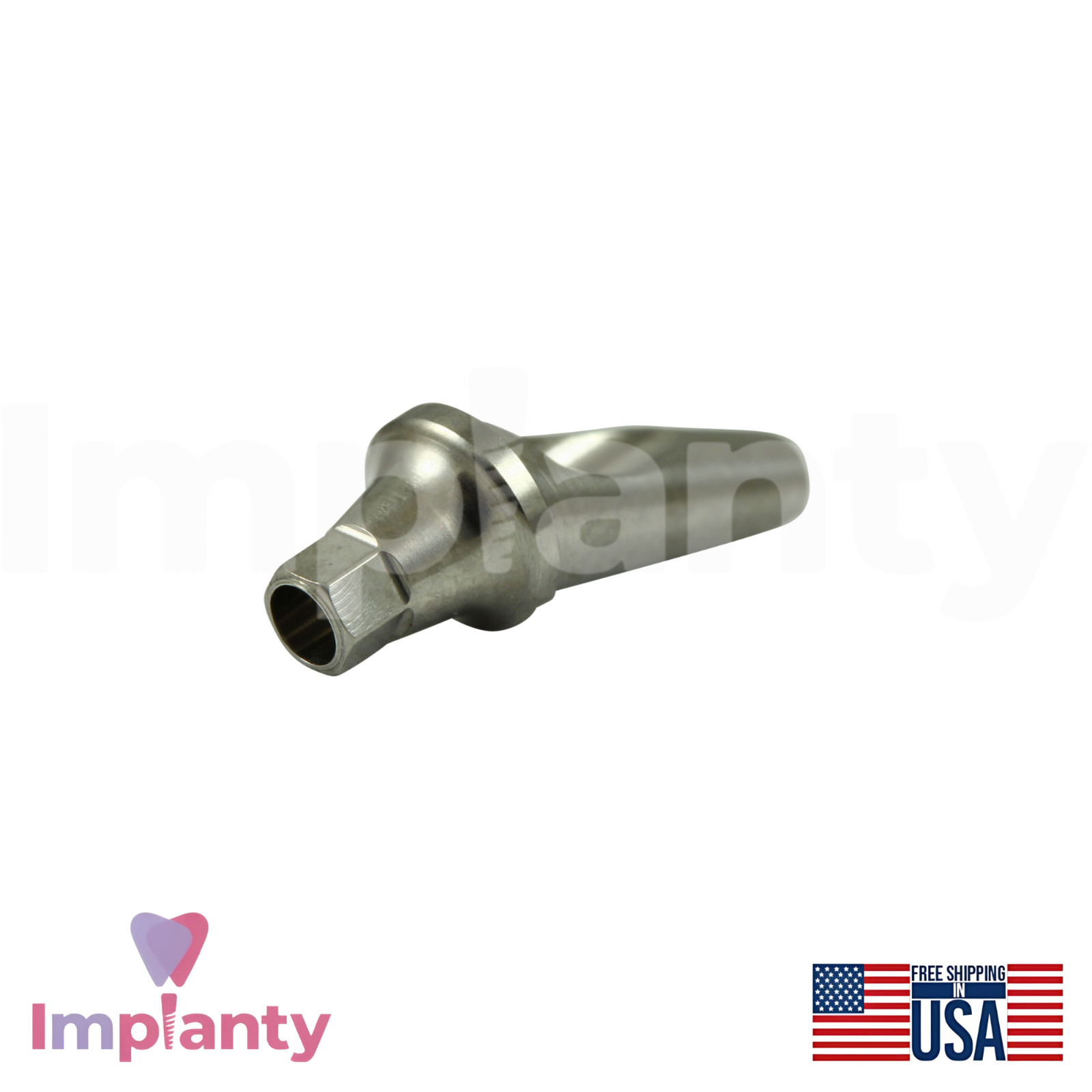 0sstemTS Compatible Mini Platform Angled Anatomic Dental Prosthetic 25°