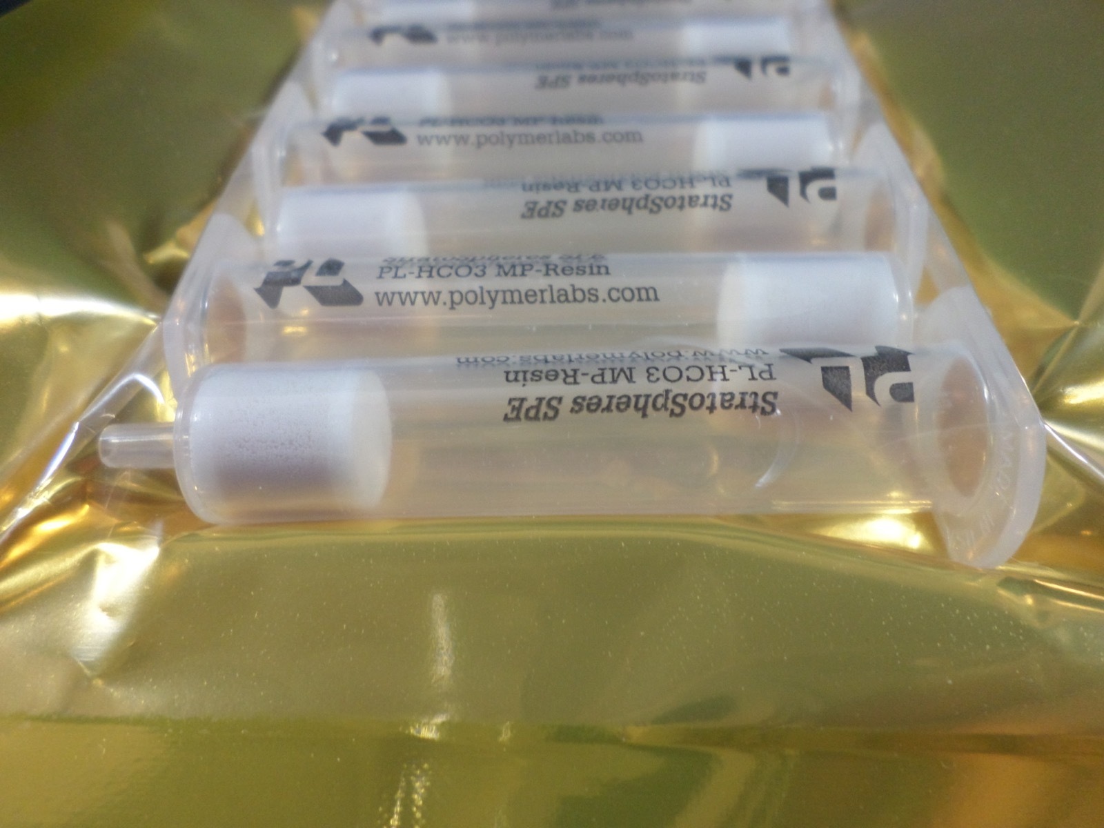 AGILENT StratoSpheres PL-HCO3 MP SPE 500mg/6mL Devices PL3540-C603 (Pack of 10)