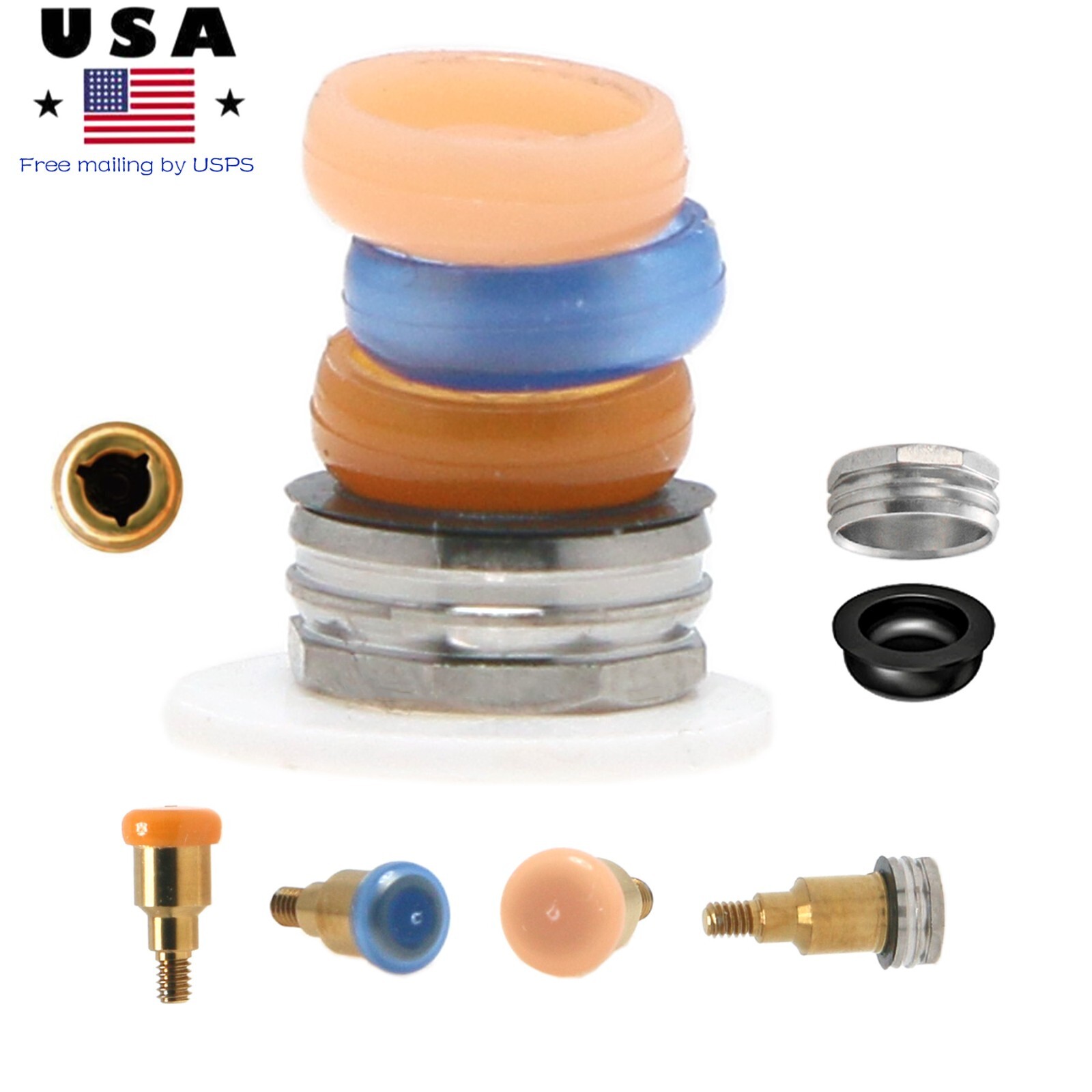 Hiossen Mini/Regular Hex Implants Locator/Healing Abutments Lab Analog Scan Body