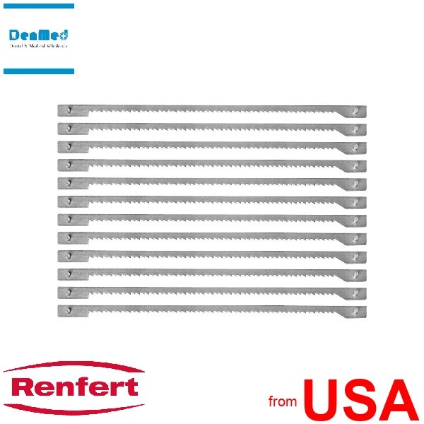 RENFERT – Pin Saw Blades 3in x 0.009in x 0.118inches ( 75mm x 0.2 023-1072-0000