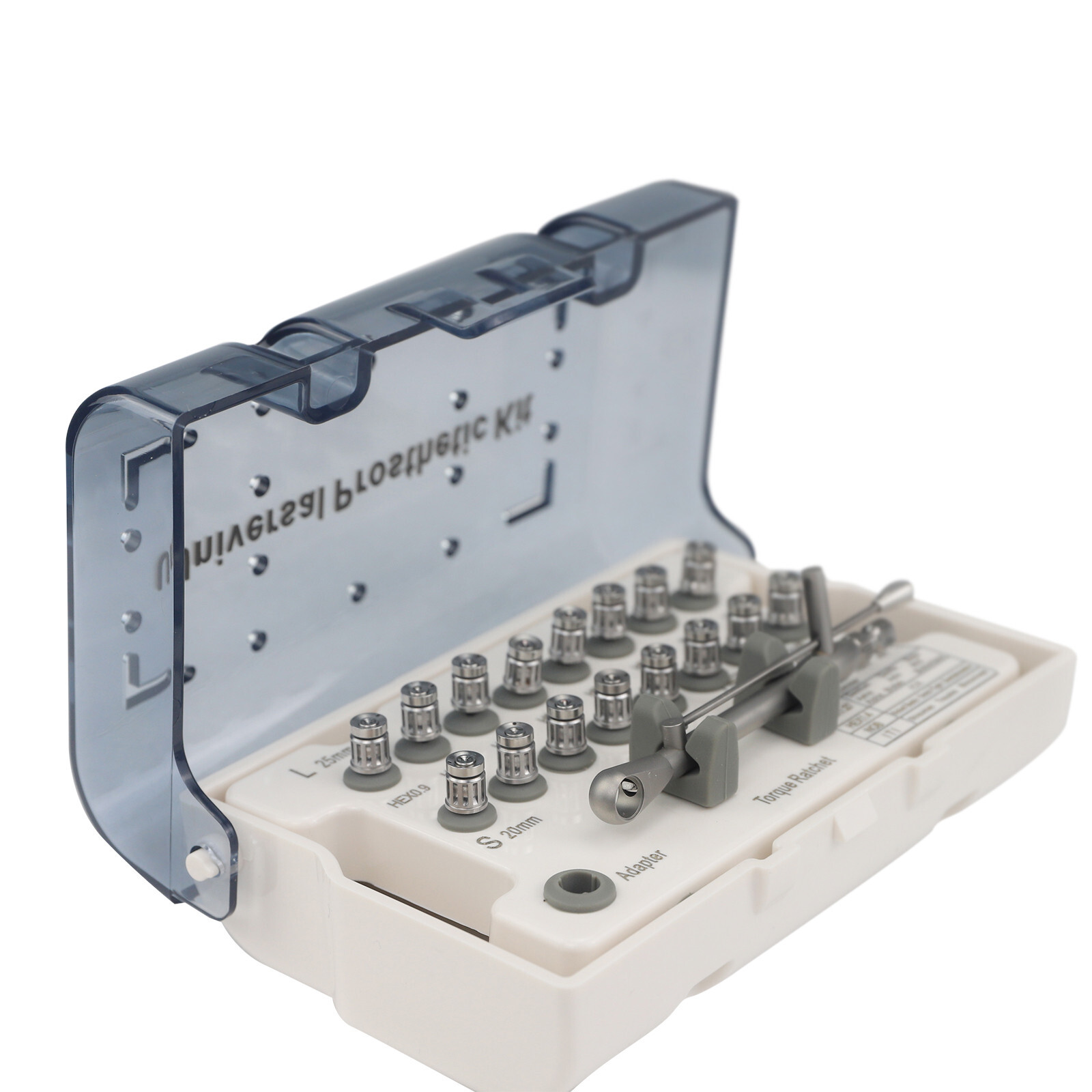 Dental Universal Implant Wrench Screwdrivers Restoration Tool Kit 10-70NCM