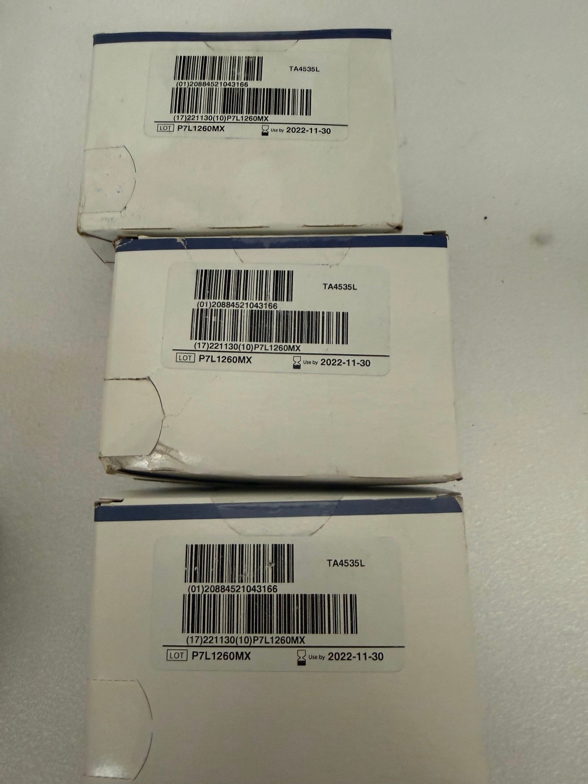 LOT (3) Covidien TA4535L Auto Suture Loading Unit DST Series 45mm 3.5mm