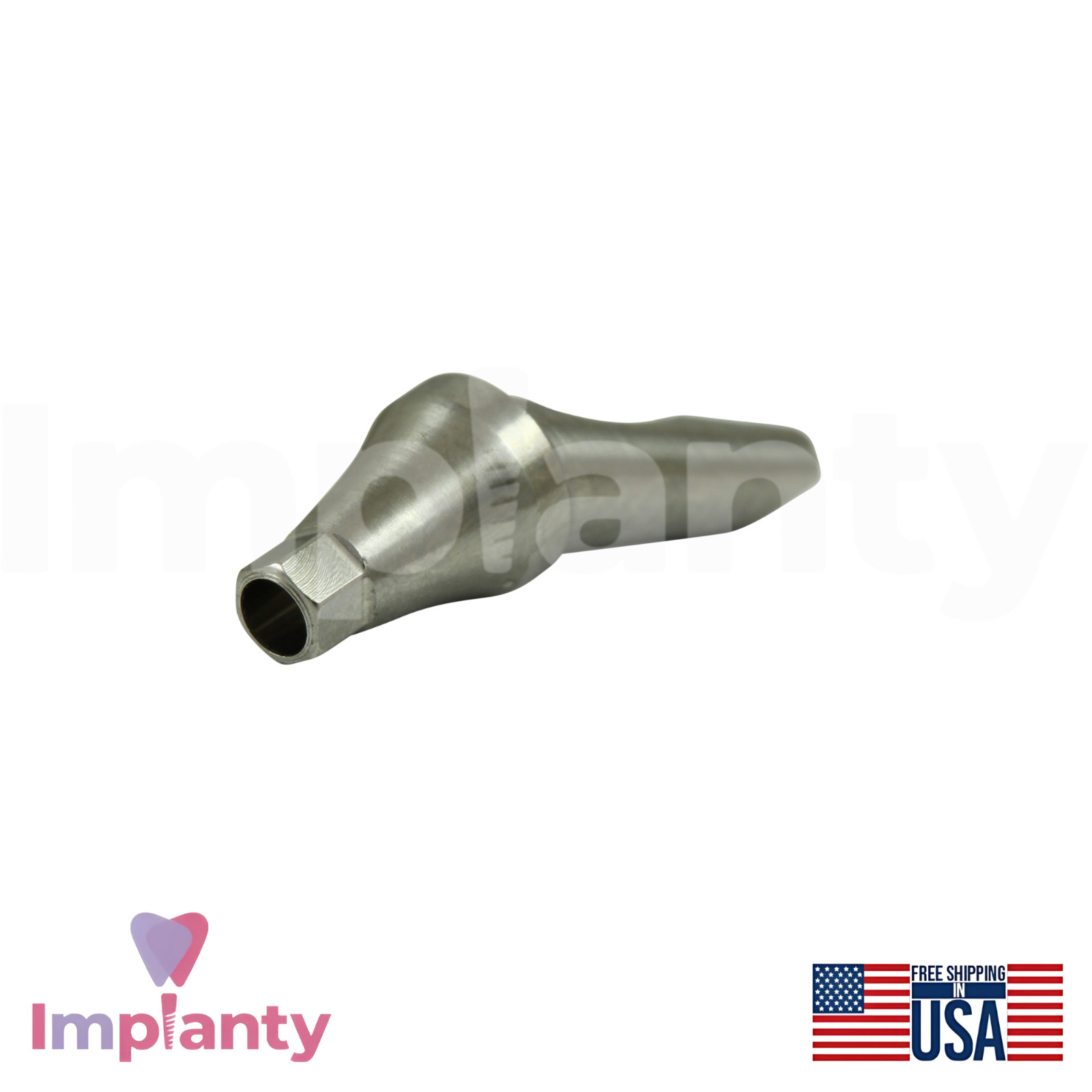 0sstemTS Compatible Mini Platform Angled Anatomic Dental Prosthetic 25°