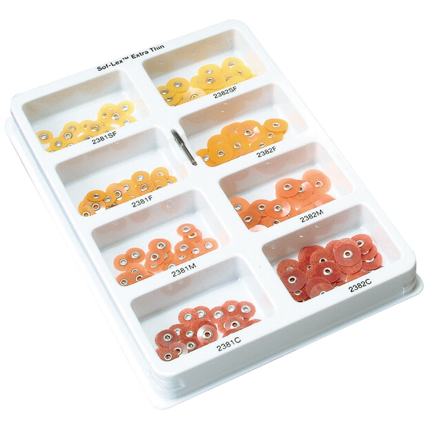 Dental 3M ESPE Sof-Lex soflex Contouring Polishing 240 Discs Kit 2380 Free Ship