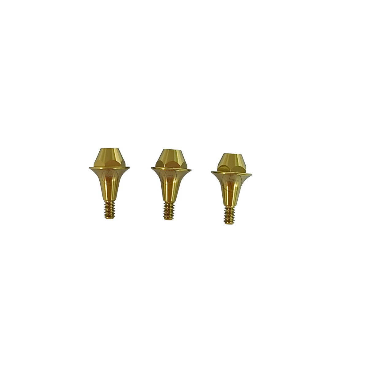 1 pcs Multi unit straight abutment fits to DIO UF II Old line platform D4.8 Mini