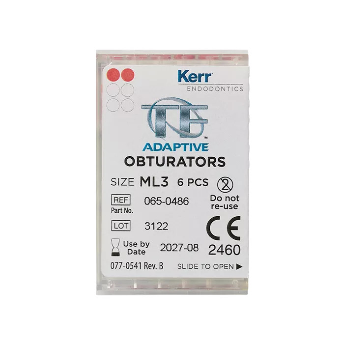 Kerr Endodontics TF Adaptive Obturators All Sizes (6 PER Pack)
