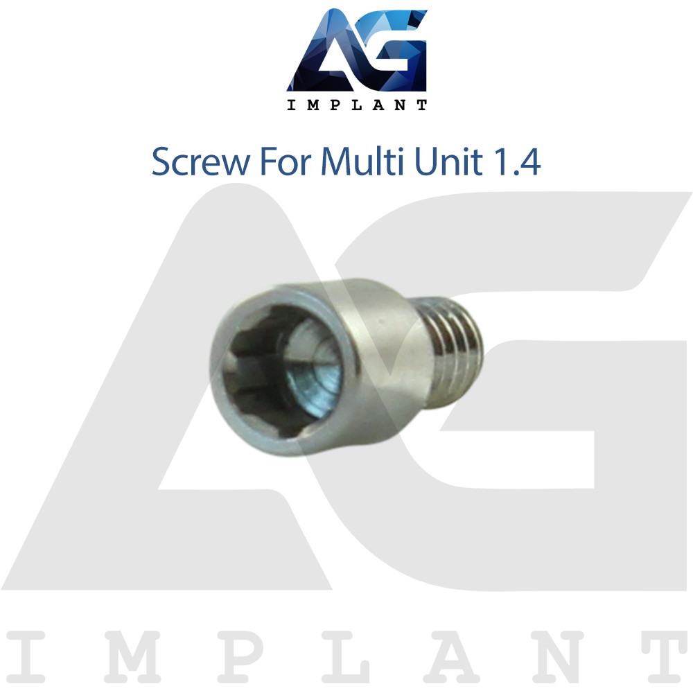 10 Screw For Multi Unit System 1.4 Abutment For Angulated And Straight Abutments