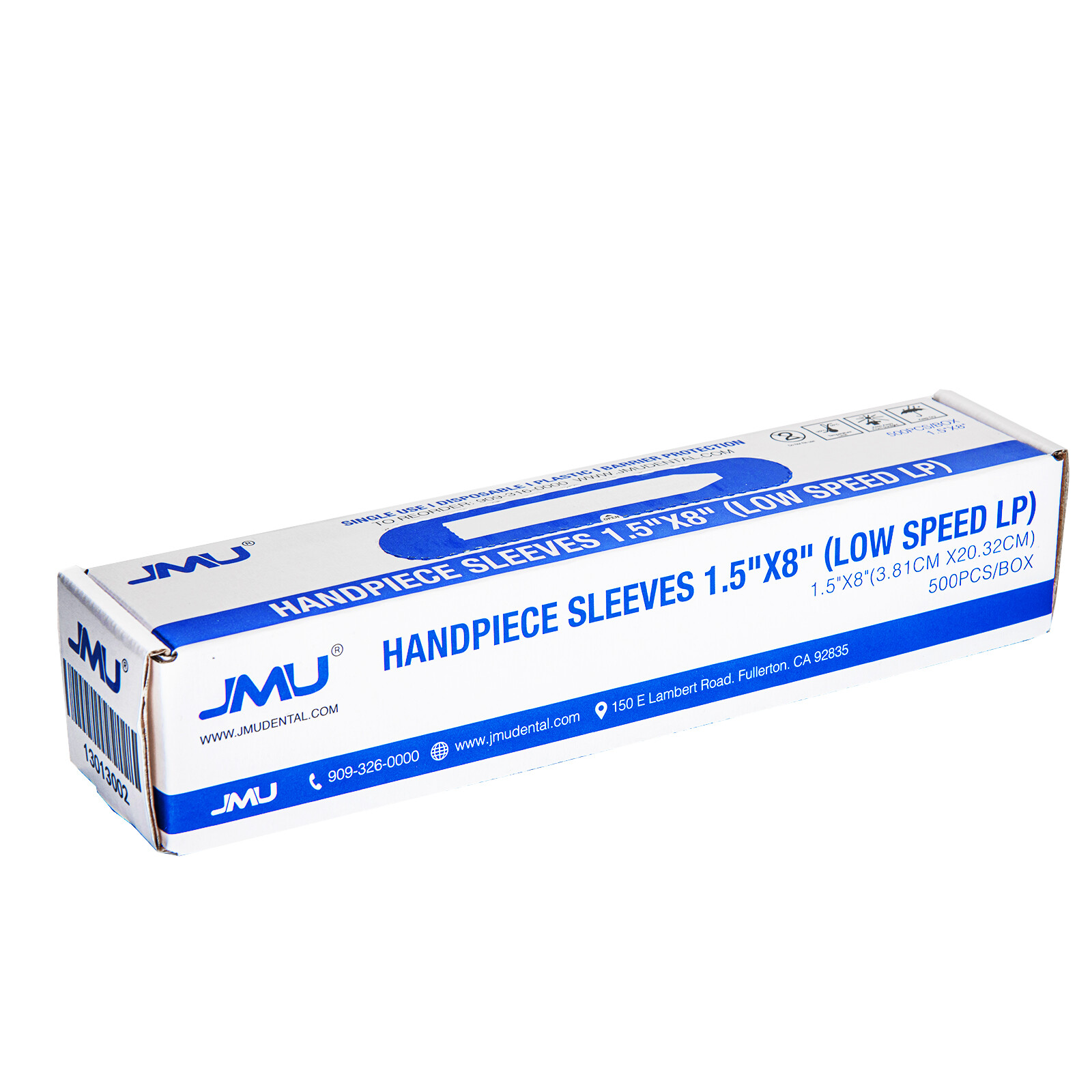 500Pcs Disposable Dental Low Speed Handpiece Sleeves Clear Plastic Cover 1.5″X8″