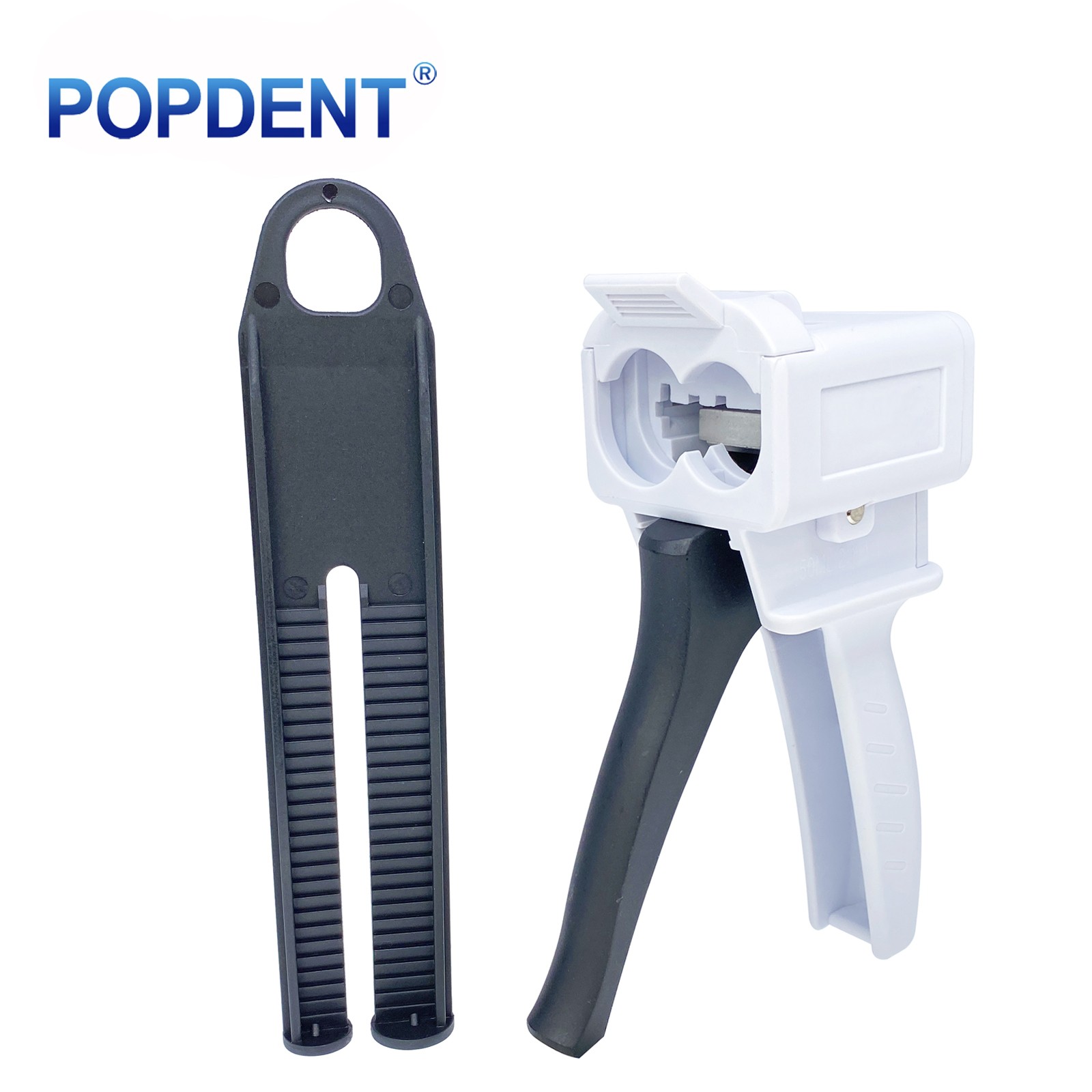 Dental Impression Universal Cartridge Dispenser Delivery Gun 1:1 2:1 Mixing