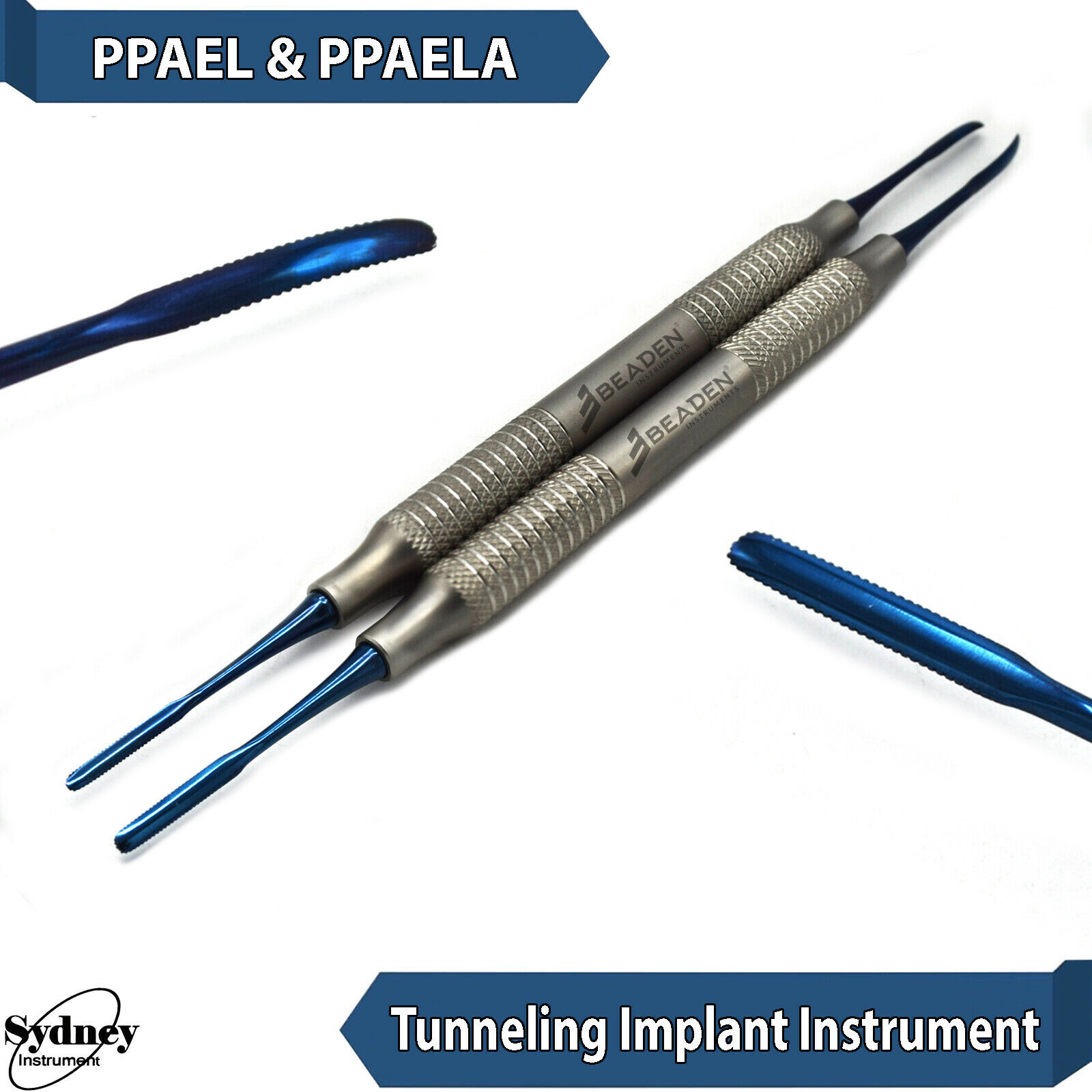 Dental Filling Composite Amalgam Mixing & Implant PT1 & PT2 Tunneling Instrument