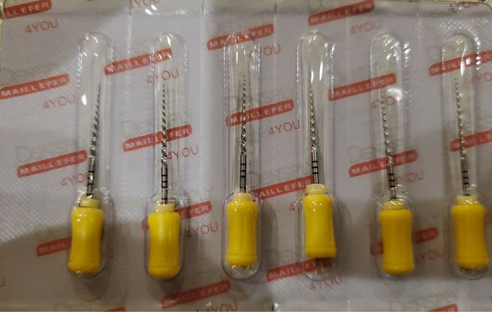 Hand Use Dental Dentsply ProTaper Universal NiTi Files 25 mm F1