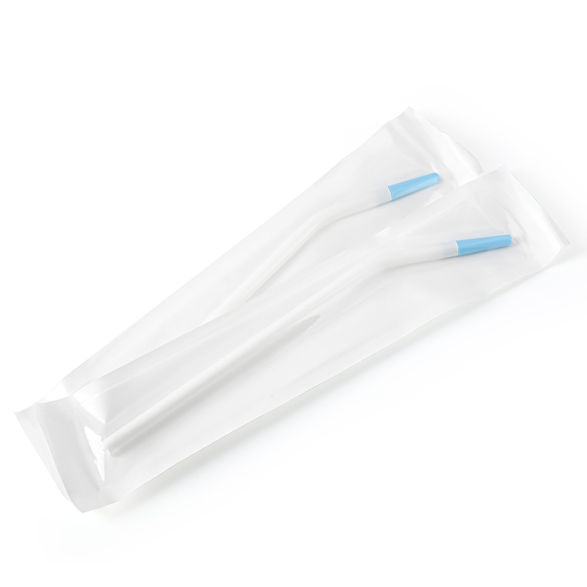 AZDENT Disposable Dental Surgical Aspirator Suction Tips with Adapter Long Slim