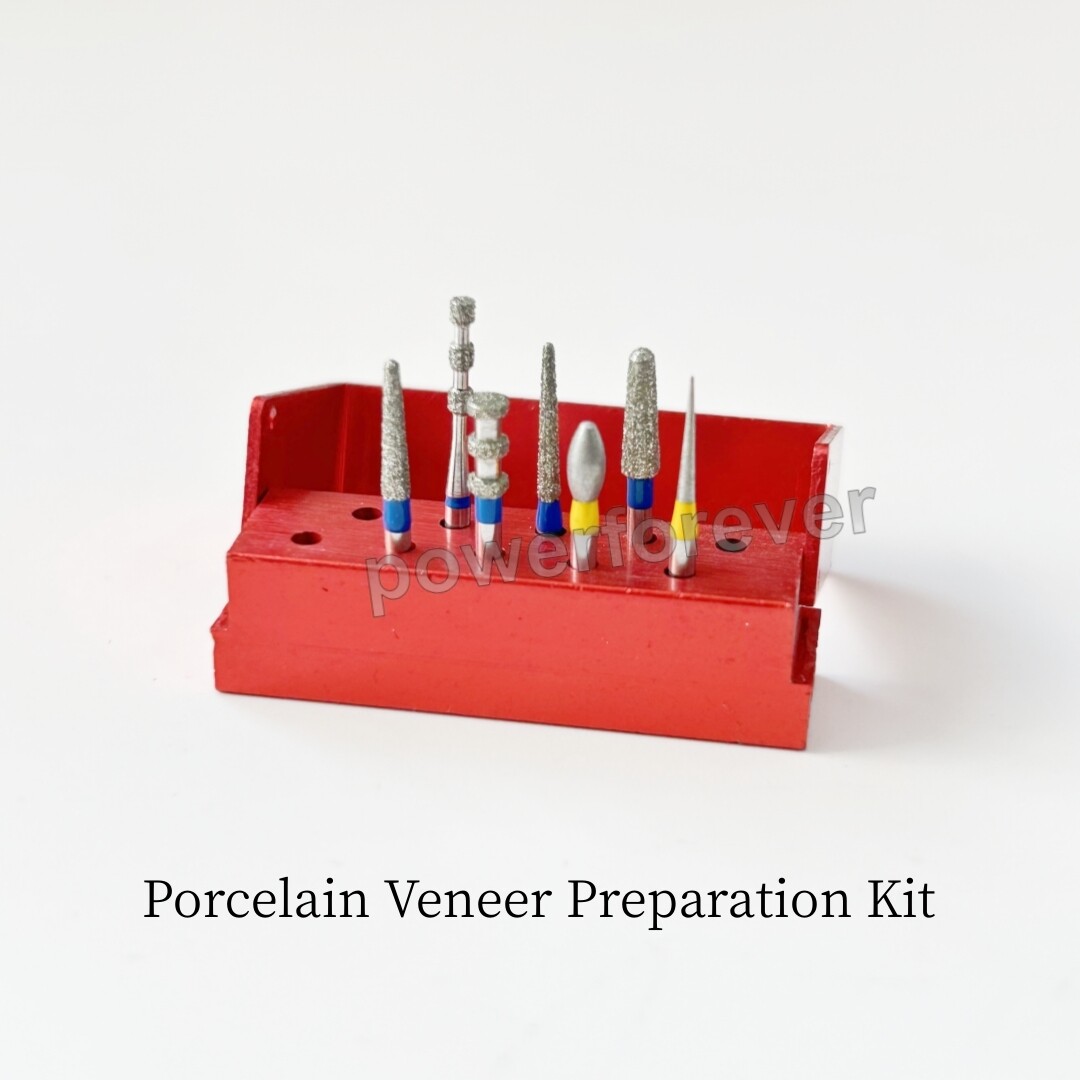 Dental Interproximal Enamel Grinding Bur Inlay/Crown/Reverse Preparation Kit