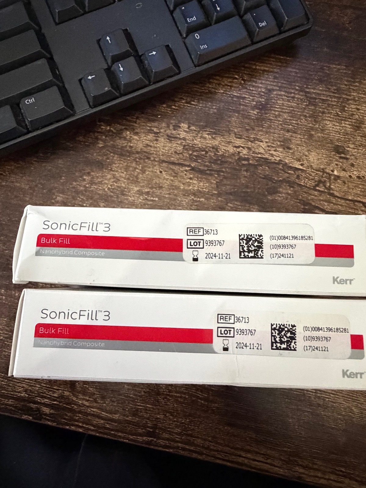 Kerr Dental 36713 SonicFill 3 Composite Unidose A3 20/Pk 0.25 Gm