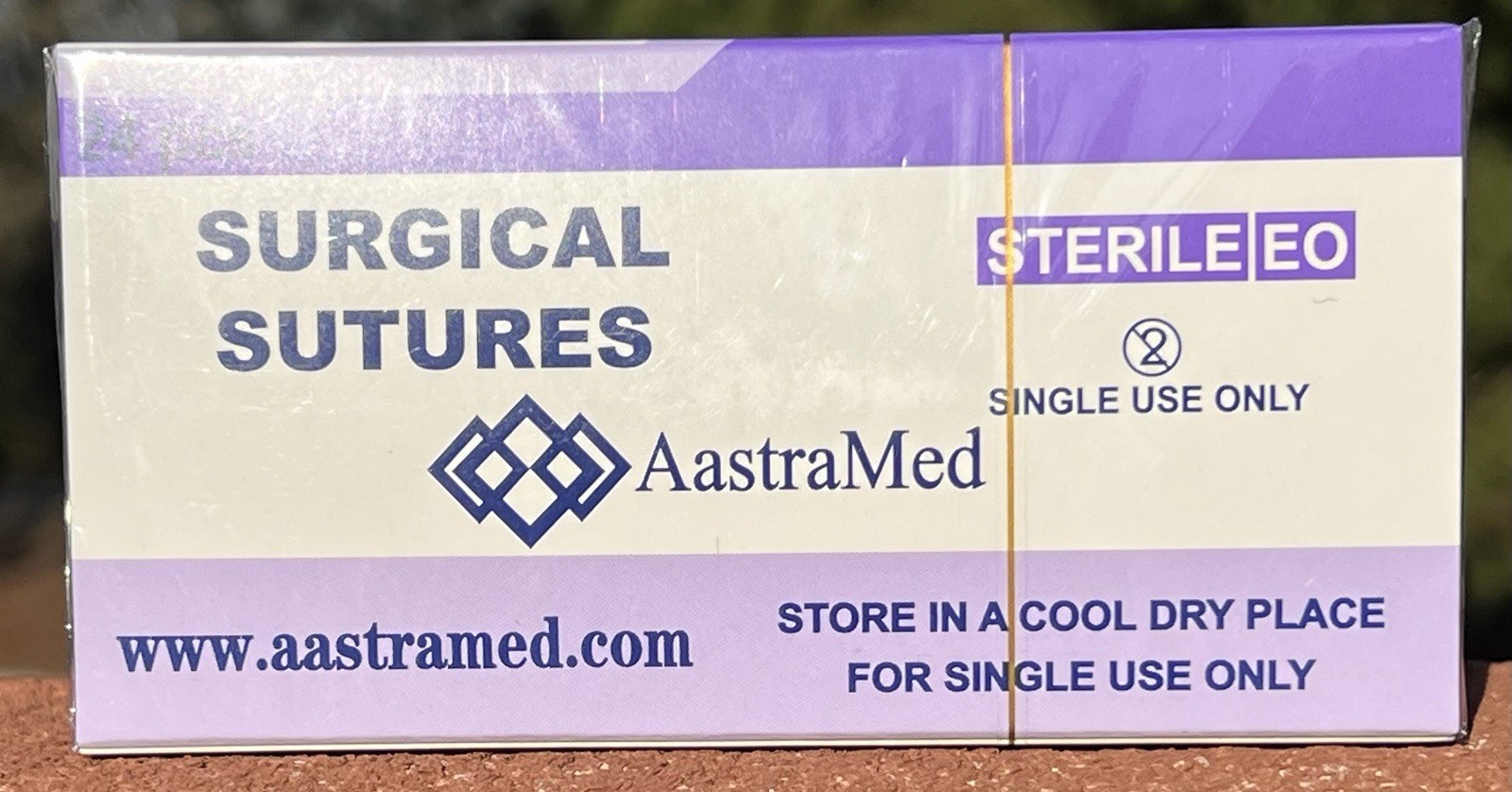 0/0 PGA Suture, 48ct (2 Boxes) Polyglycolic Acid Veterinary Dental Surgical