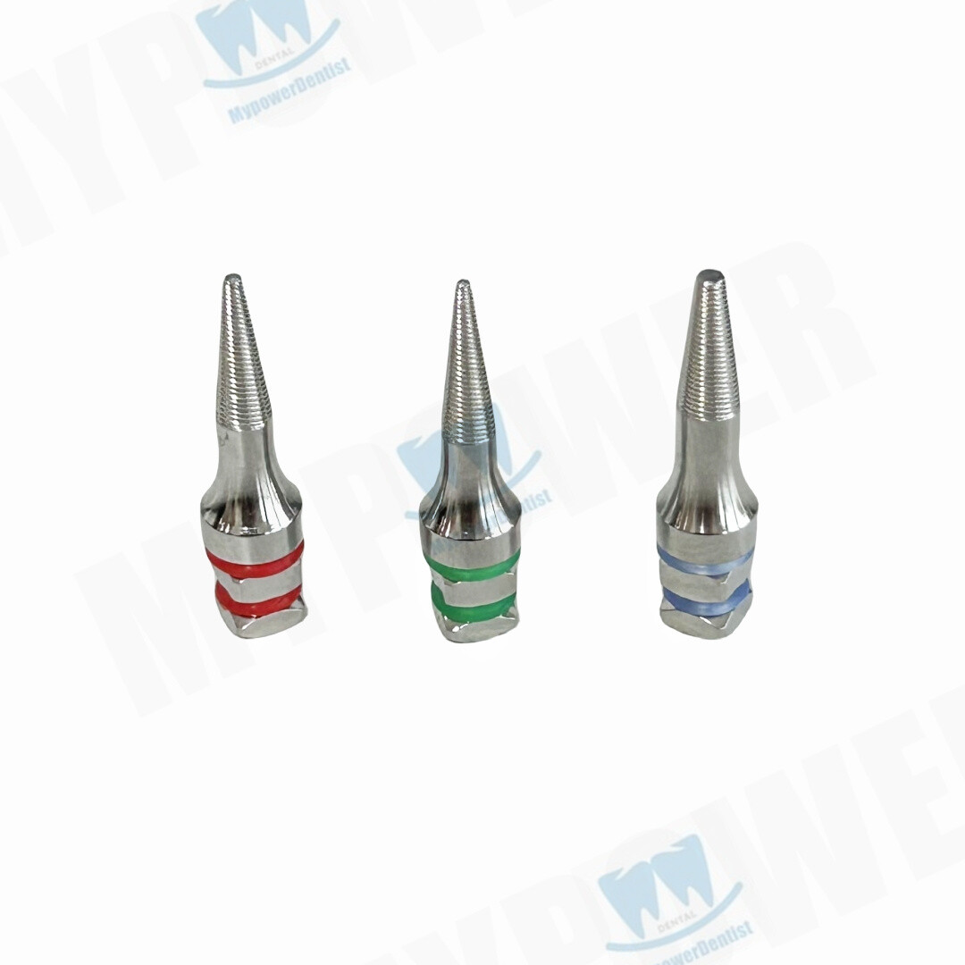 Dental Screw Remover Claw Reverse Tap Drill Driver Broken Extractor Φ0.8/1.3