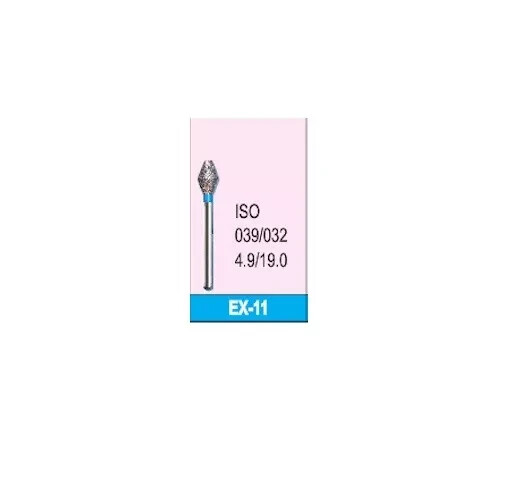 MANI DIAMOND BURS DIFFERENT SIZES 10/PACK – Made in Japan