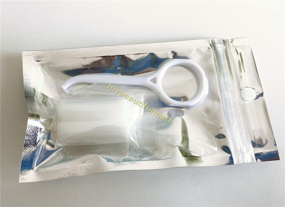 30Pack Dental Aligner Chewies Clear Retainer Tray Retainer Seater Retriever Take