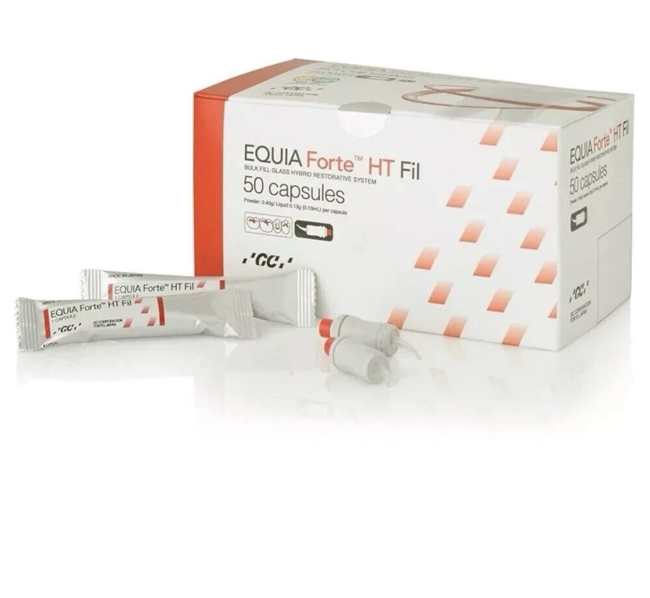 GC 013596 Equia Forte HT Fil Posterior Dental Restorative A2 50/Bx 452011 | FS |