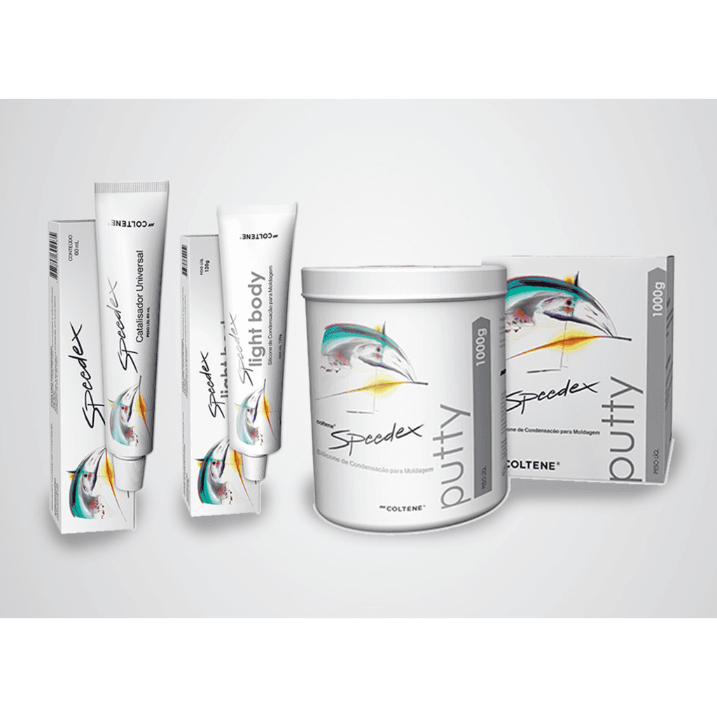COLTENE SPEEDEX C-Silicone Rubber Base Dental Impression Putty Material Set