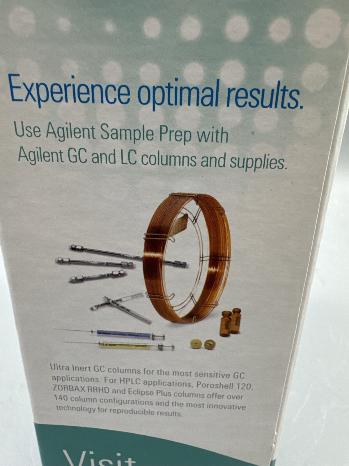 Agilent Sample Prep Bond Elut Straight, Focus 3mL 60mg Cartridge- Pack of 100