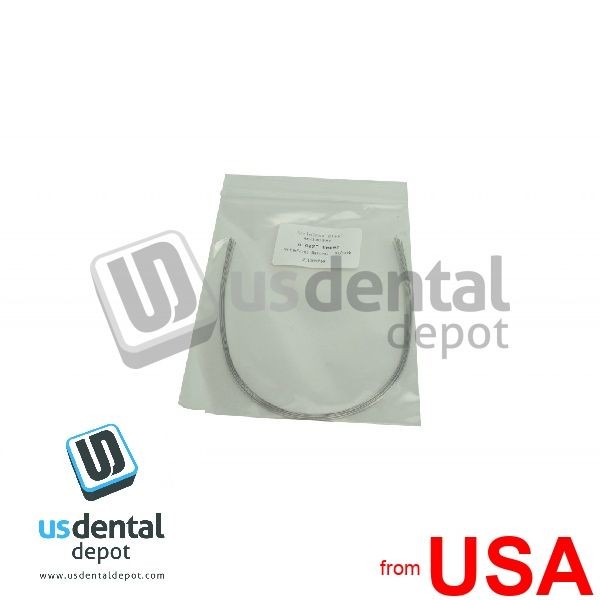 Lingual Archwires Stainless Steel .012 Lower 10pk Sold in 2 pks – 117318