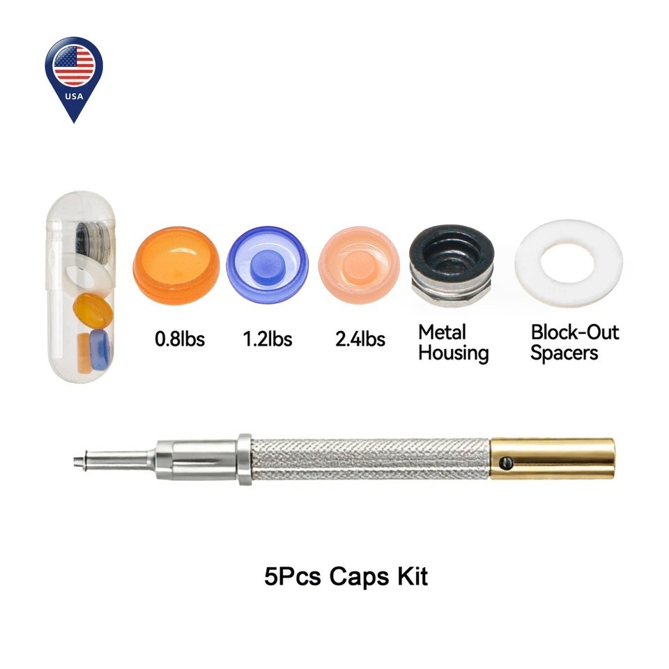 US Dental Multi-functional Locator Core Tool And Overdenture Retention Caps